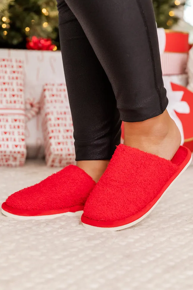 Sliding On Ice Red Slippers FINAL SALE sold by Pink Lily product image thumbnail 2