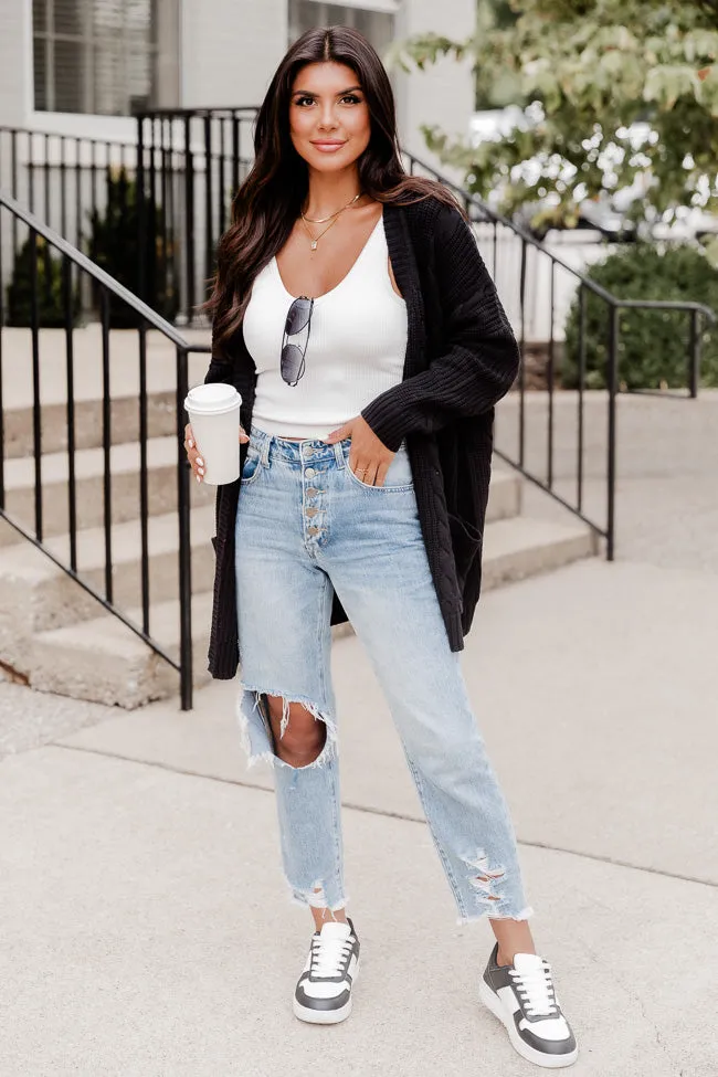 Won't Change My Heart Black Cardigan sold by Pink Lily product image thumbnail 2
