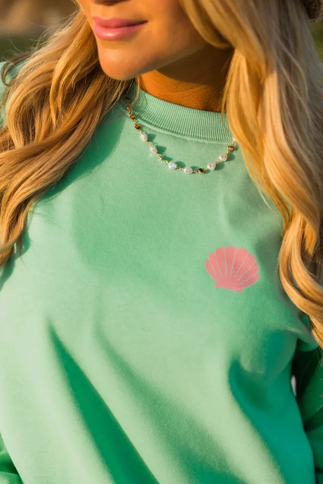 More Beach Days Lime Oversized Graphic Sweatshirt sold by Pink Lily product image thumbnail 3