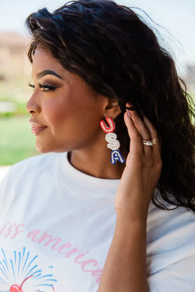 USA Earrings sold by Pink Lily product image thumbnail 3