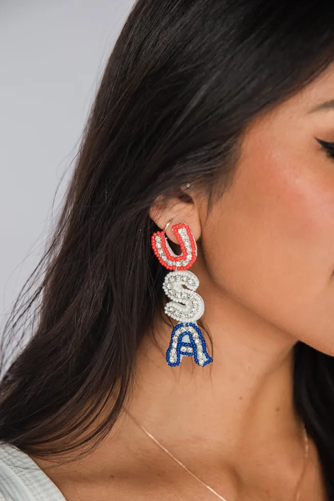 USA Earrings sold by Pink Lily product image thumbnail 2