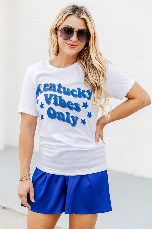 Kentucky Vibes Only White Graphic Tee sold by Pink Lily product image thumbnail 4