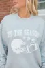 'Tis The Season Light Grey Graphic Sweatshirt SALE sold by Pink Lily
