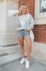 'Tis The Season Light Grey Graphic Sweatshirt SALE sold by Pink Lily
