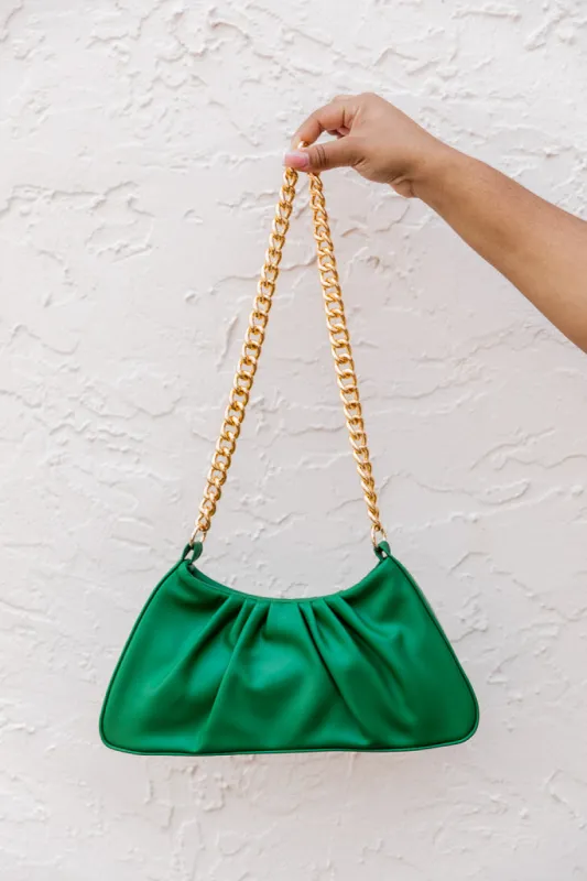 Only One Me Green Chain Purse FINAL SALE sold by Pink Lily