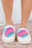 Striped Heart Slippers FINAL SALE sold by Pink Lily