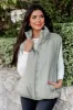 My Eyes On You Olive Oversized Puffer Vest FINAL SALE sold by Pink Lily
