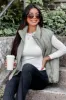 My Eyes On You Olive Oversized Puffer Vest FINAL SALE sold by Pink Lily