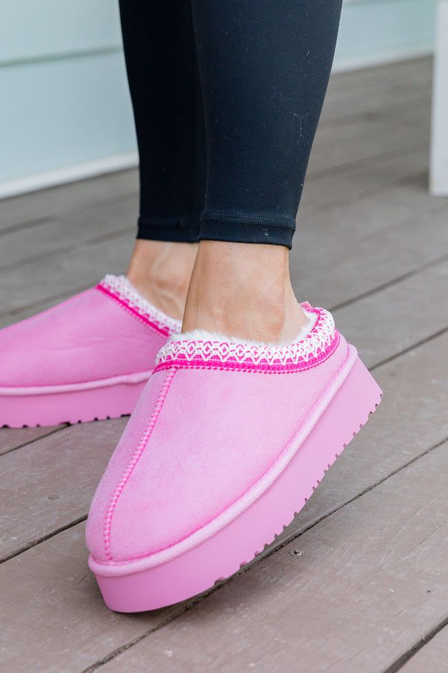 Sydney Pink Platform Slipper sold by Pink Lily product image thumbnail 2