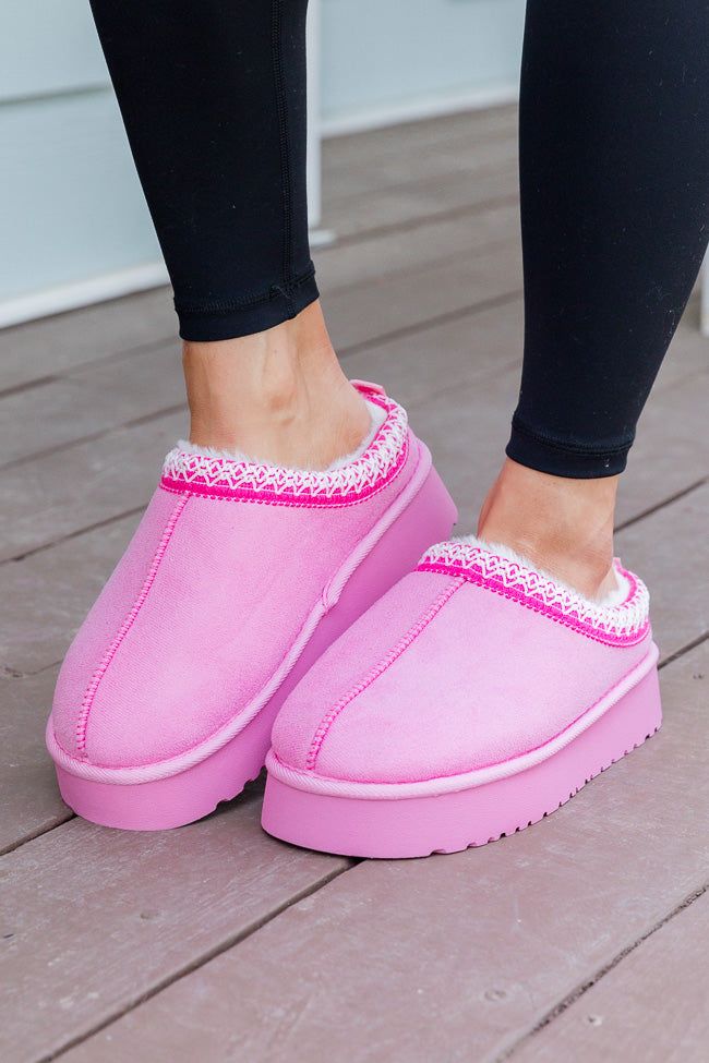 Sydney Pink Platform Slipper sold by Pink Lily product image thumbnail 3