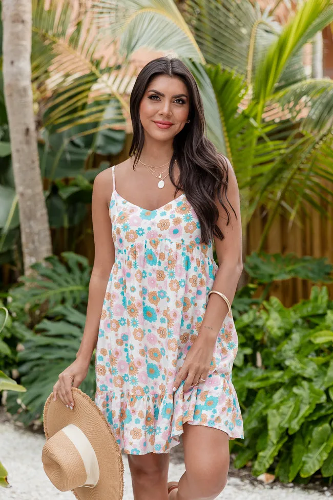 Keep Blooming Multicolor Floral Mini Dress FINAL SALE sold by Pink Lily