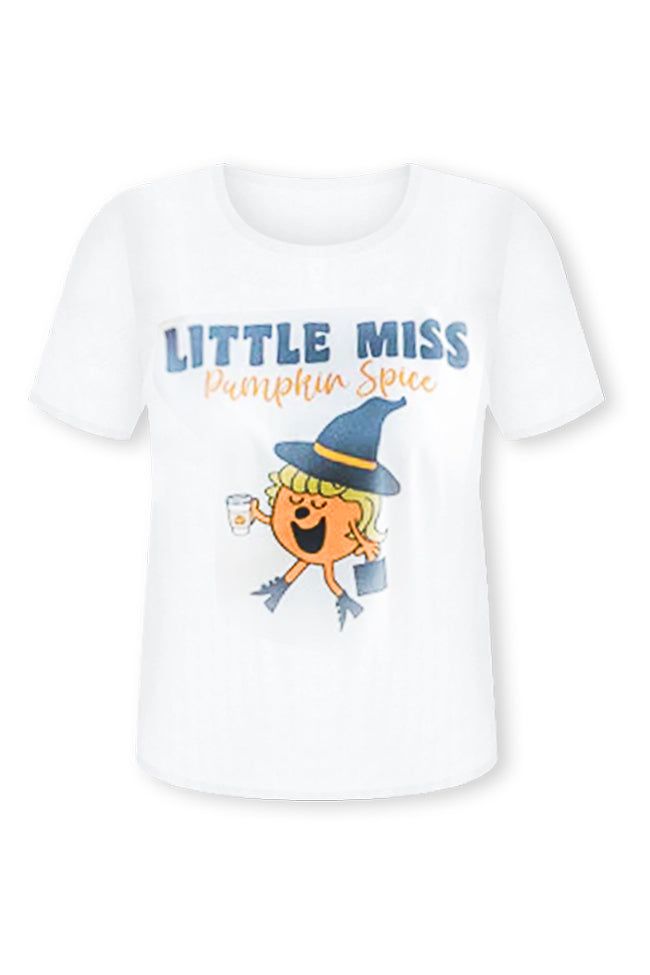 Little Miss Pumpkin Spice Ivory Graphic Tee SALE sold by Pink Lily product image thumbnail 4