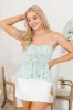 Floral Dreams in Forever Flowers Waffle Knit Tank FINAL SALE sold by Pink Lily