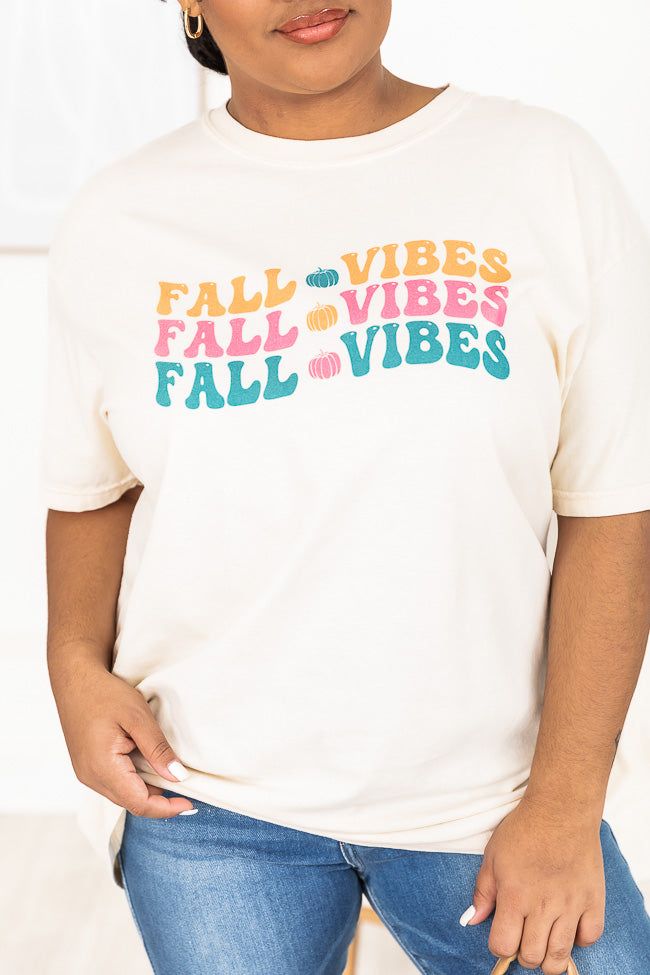 Fall Vibes Ivory Graphic Tee sold by Pink Lily product image thumbnail 6