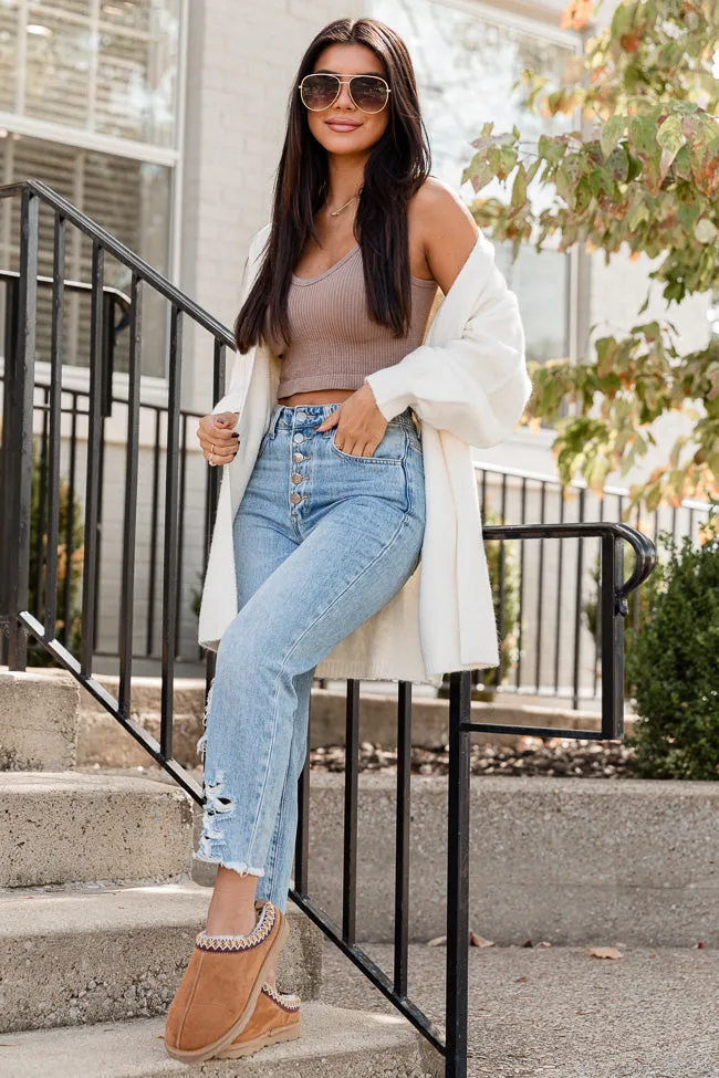 Hold Me Tight Ivory Cardigan FINAL SALE sold by Pink Lily