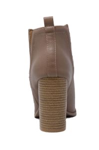 Beth Taupe Booties FINAL SALE sold by Pink Lily