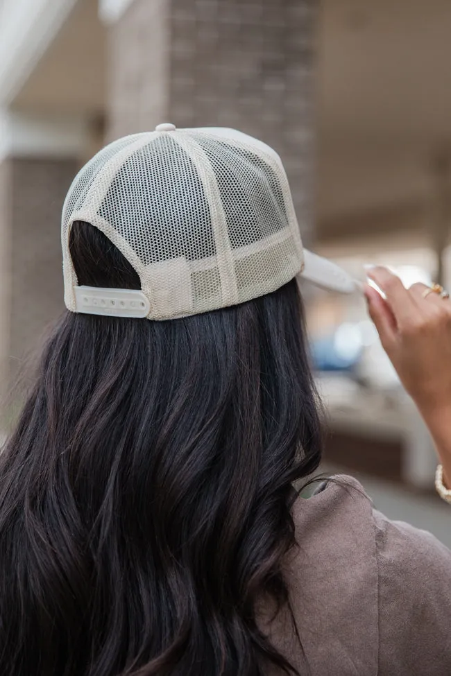 Country Ain't That Some Patch Tan Trucker Hat DOORBUSTER sold by Pink Lily product image thumbnail 4