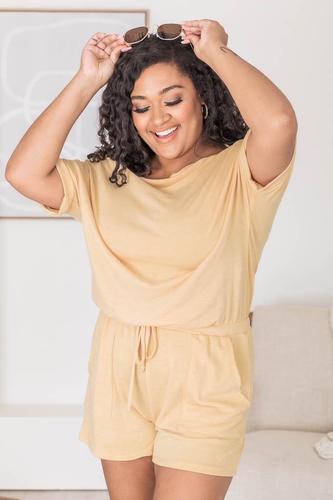 Truthfully Trendy Yellow Romper FINAL SALE sold by Pink Lily product image thumbnail 11