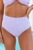 Take A Vacation Lilac High Waist Bikini Bottoms FINAL SALE sold by Pink Lily