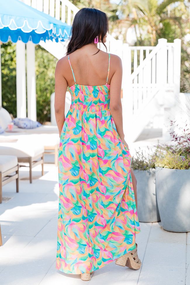 Soak In The Sun in Kaleidoscope Dreams Maxi Dress sold by Pink Lily product image thumbnail 5