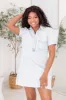 Pretty In Chambray Light Wash Mini Dress FINAL SALE sold by Pink Lily