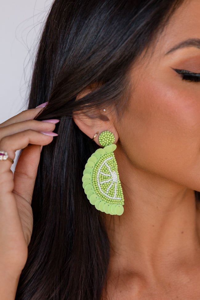 Lime Earrings sold by Pink Lily