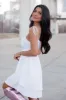 Small Town Roots White Woven Dress SALE sold by Pink Lily