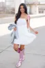 Small Town Roots White Woven Dress SALE sold by Pink Lily