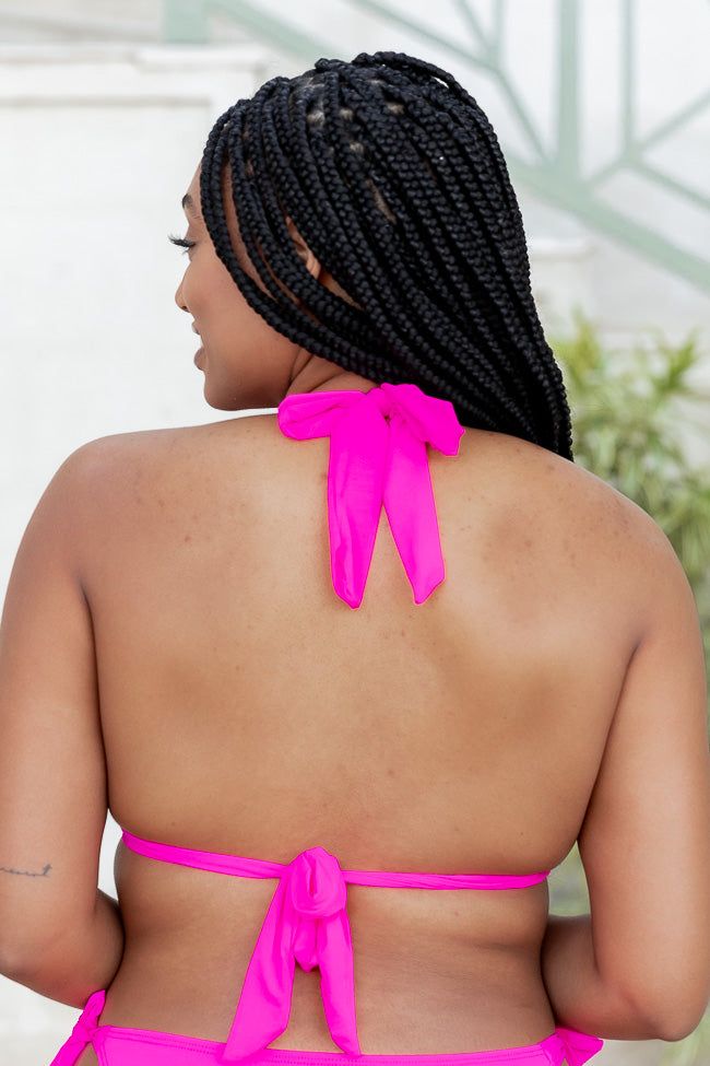 Sunshine On My Mind Magenta Bikini Top FINAL SALE sold by Pink Lily product image thumbnail 4
