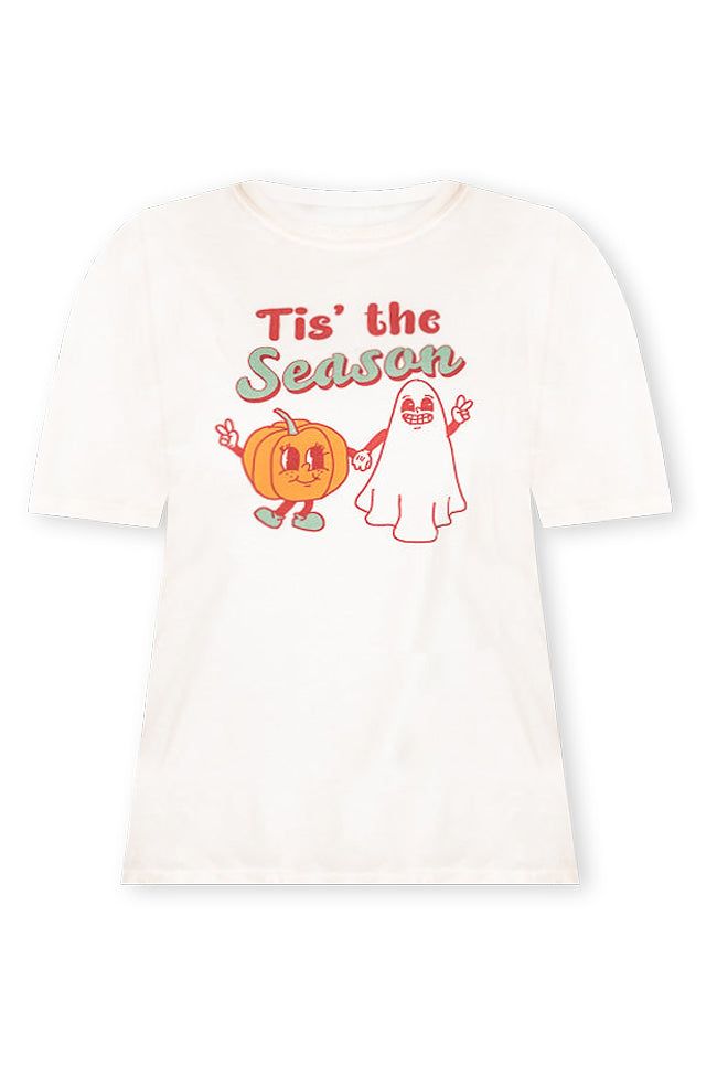 Tis The Season Retro Ivory Graphic Tee sold by Pink Lily product image thumbnail 4
