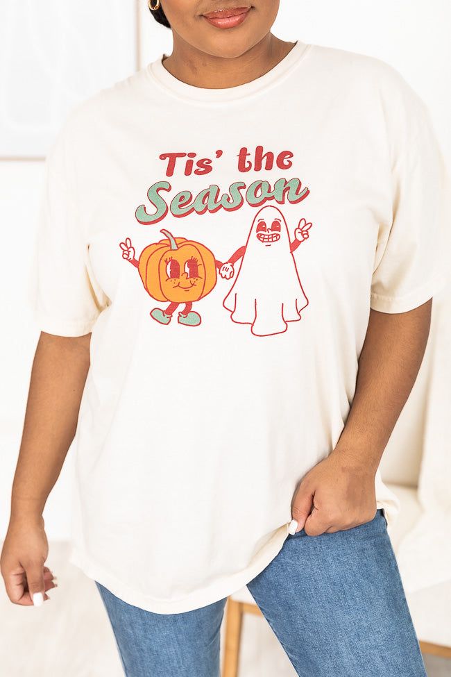 Tis The Season Retro Ivory Graphic Tee sold by Pink Lily product image thumbnail 3