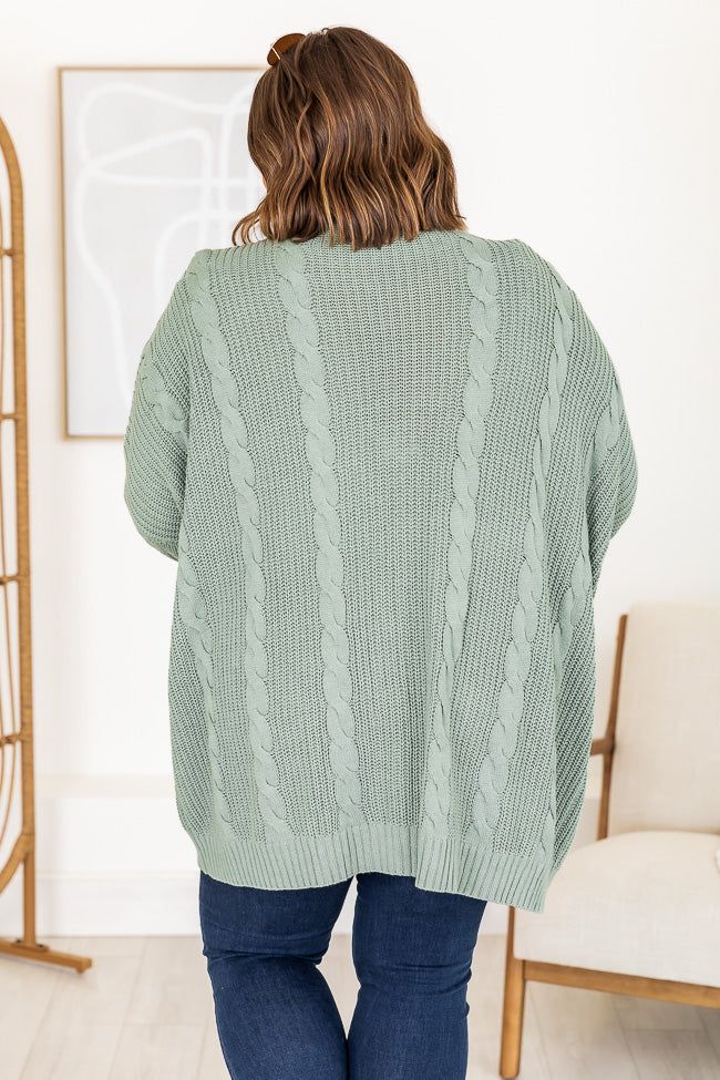 Won't Change My Heart Sage Cardigan sold by Pink Lily product image thumbnail 11