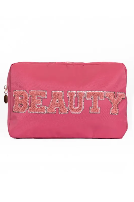 Pink Lily Beauty Large Patch Bag FINAL SALE sold by Pink Lily
