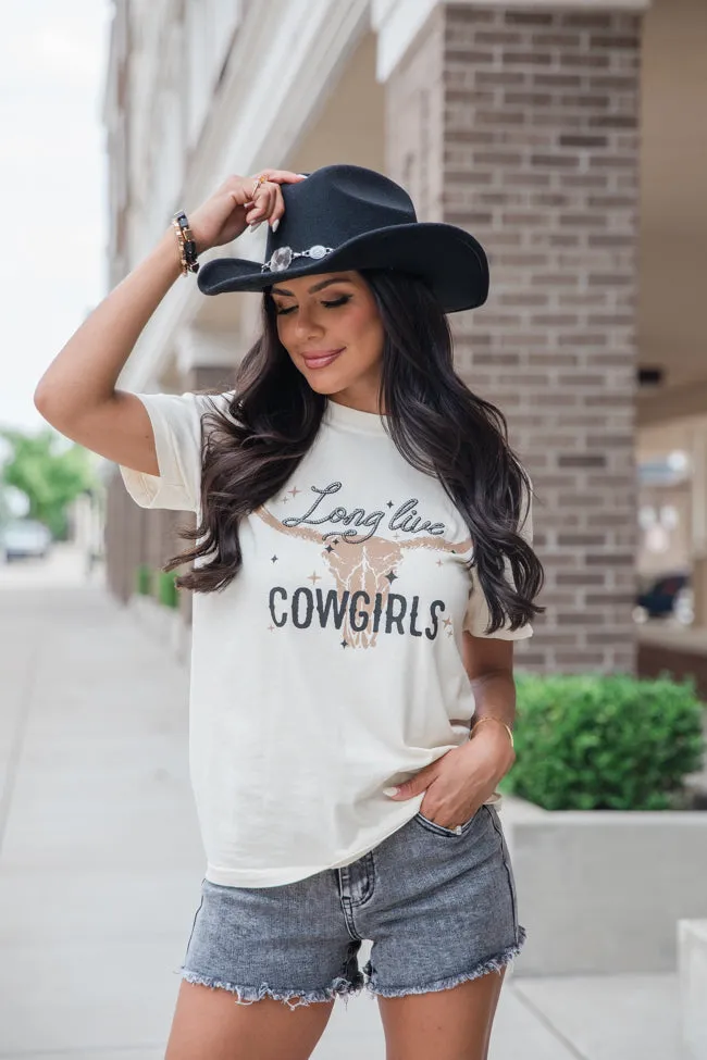 Long Live Cowgirls Ivory Graphic Tee sold by Pink Lily product image thumbnail 4