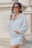 Tried It All Light Heather Grey Zip Up Jacket FINAL SALE sold by Pink Lily
