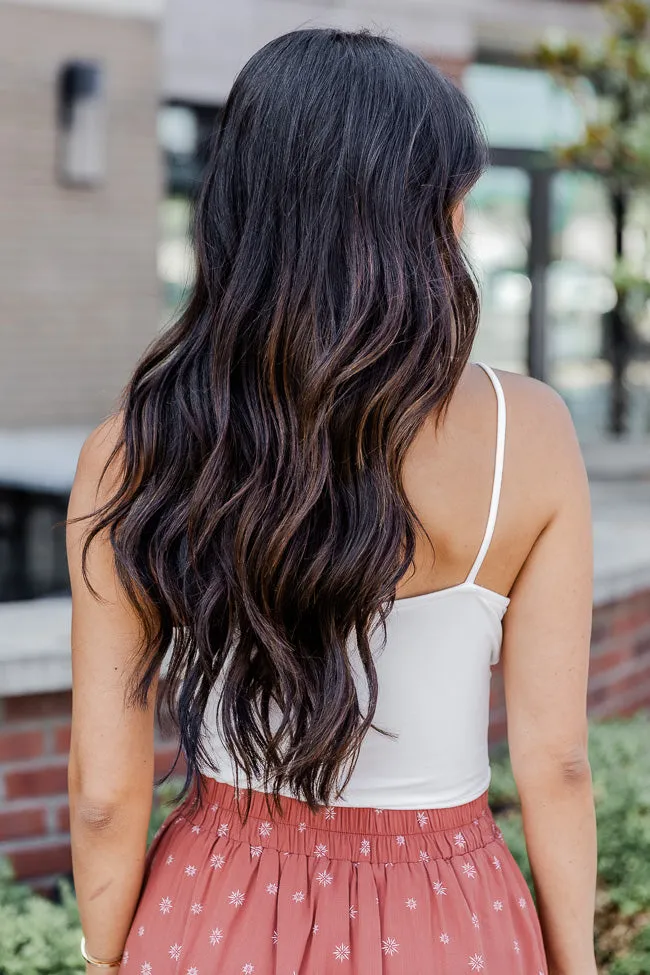 Just Be You Ivory Twist Front Tank Bodysuit FINAL SALE sold by Pink Lily product image thumbnail 5