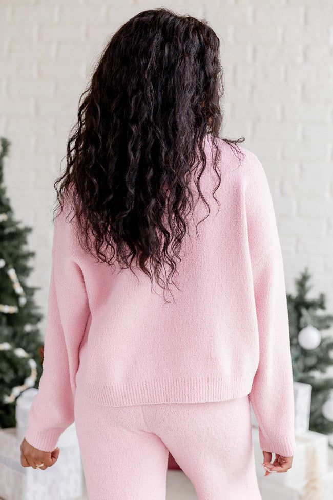 Movies And Chill Fuzzy Pink Lounge Top FINAL SALE sold by Pink Lily product image thumbnail 5