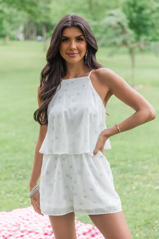 Liberty Luminance Halter Neck Romper FINAL SALE sold by Pink Lily