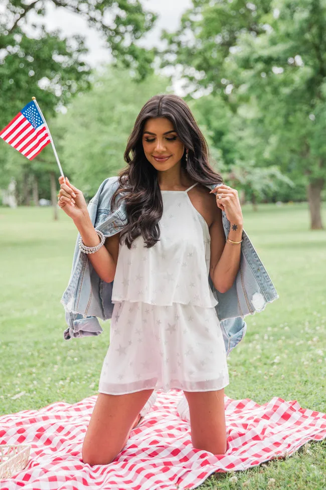 Liberty Luminance Halter Neck Romper FINAL SALE sold by Pink Lily product image thumbnail 5