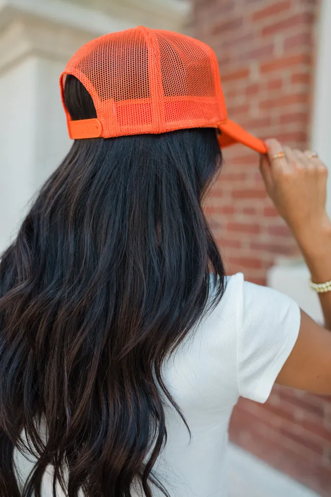 Touchdown Season Orange Trucker Hat sold by Pink Lily product image thumbnail 4