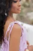 Radiant Rays Lilac Tie Shoulder Romper FINAL SALE sold by Pink Lily