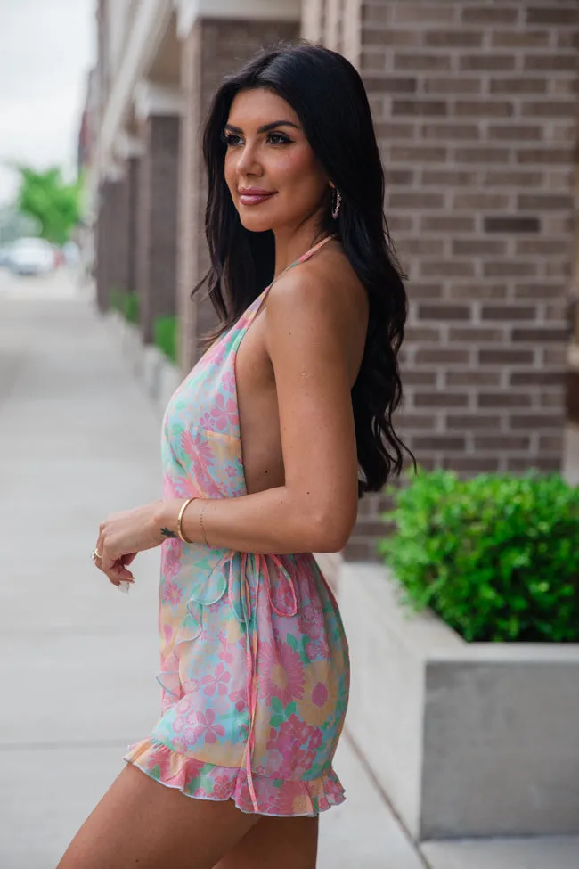 Finest Touch Wrap Skort Romper FINAL SALE sold by Pink Lily product image thumbnail 3