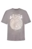 It's All About Balance Grey Oversized Graphic Tee sold by Pink Lily