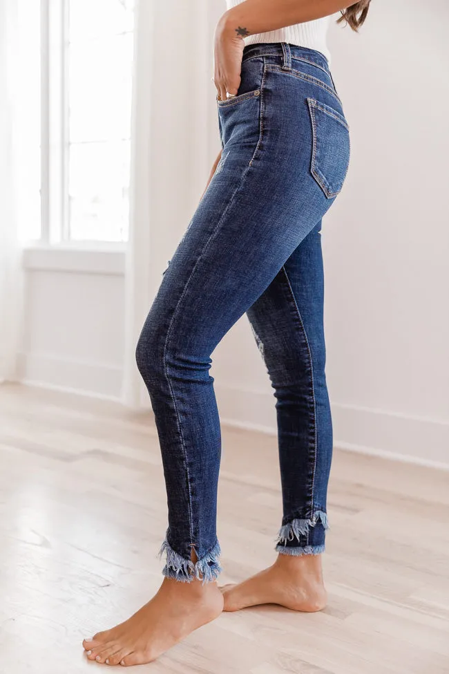 Jamie Skinny Jeans Dark Wash FINAL SALE sold by Pink Lily product image thumbnail 3
