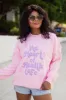 The Heart Of Health Care Light Pink Oversized Graphic Sweatshirt sold by Pink Lily