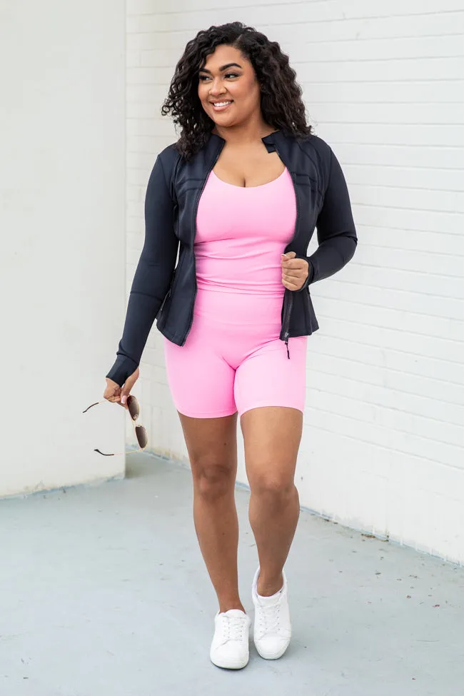 Coming In Hot Black Active Jacket FINAL SALE sold by Pink Lily product image thumbnail 5
