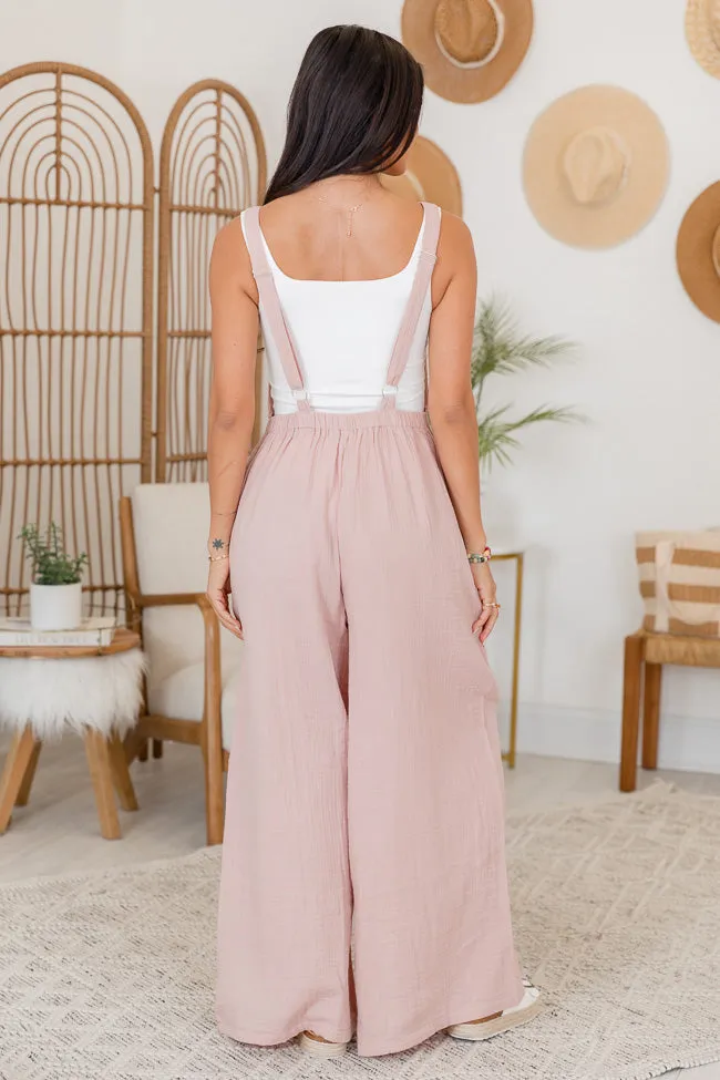 Got To Be You Taupe Gauze Jumpsuit SALE sold by Pink Lily product image thumbnail 5