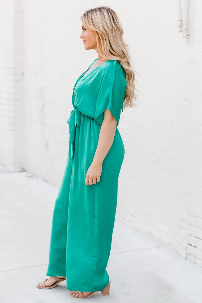 Path To Happiness Teal Jumpsuit FINAL SALE sold by Pink Lily product image thumbnail 3