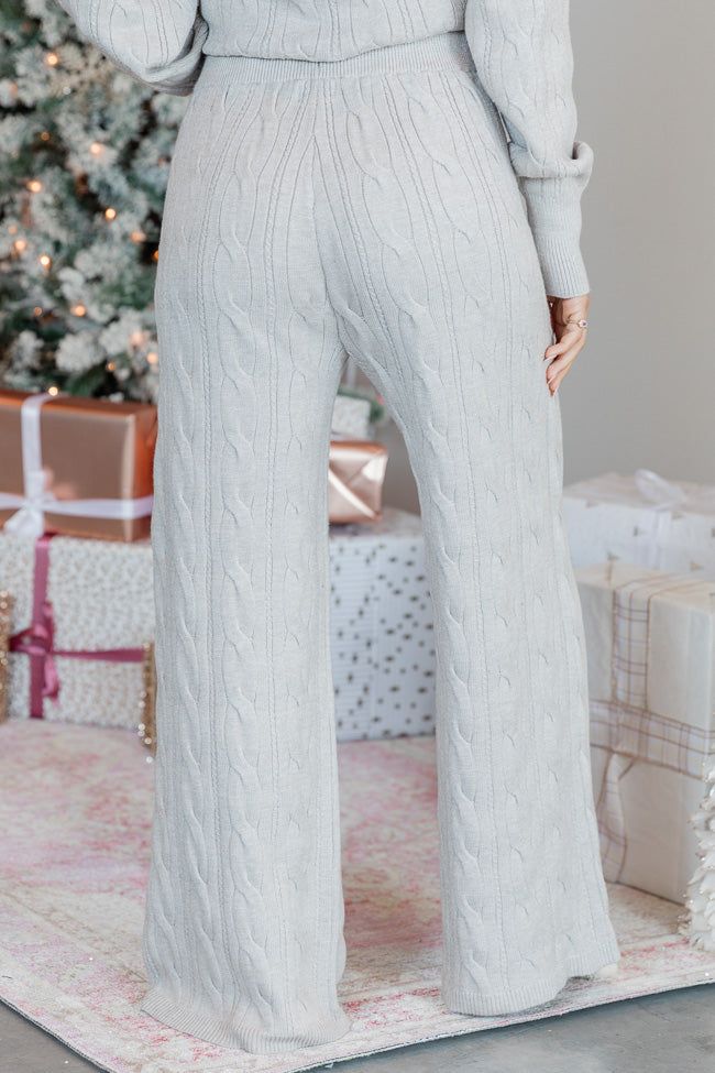 Forever Winter Cable Knit Lounge Pants DOORBUSTER sold by Pink Lily product image thumbnail 4