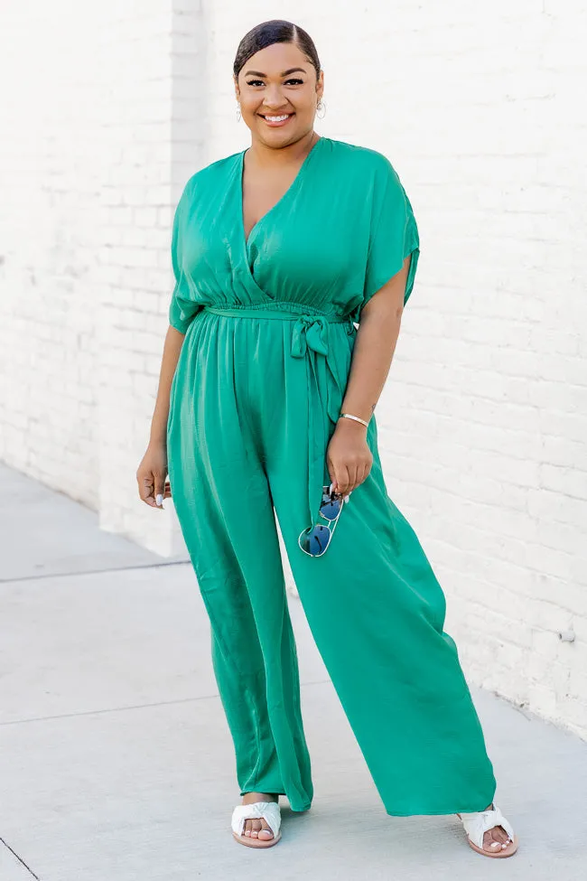Path To Happiness Teal Jumpsuit FINAL SALE sold by Pink Lily product image thumbnail 5